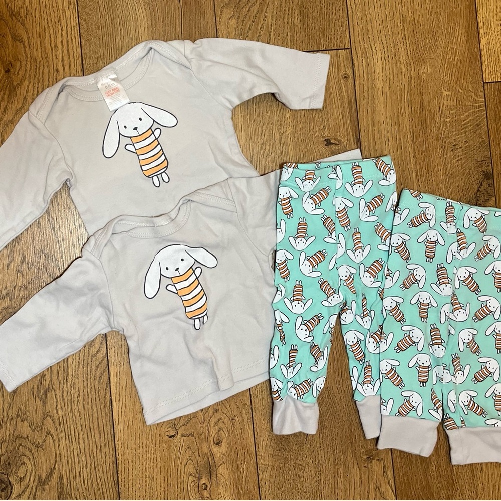 2 matching kit honey bunny
